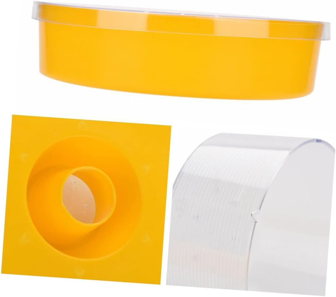 Toddmomy Alimentador de agua de abeja, comedero de abeja, colmena de abejas, alimentador de abeja, plato de alimentos para abejas, alimentador