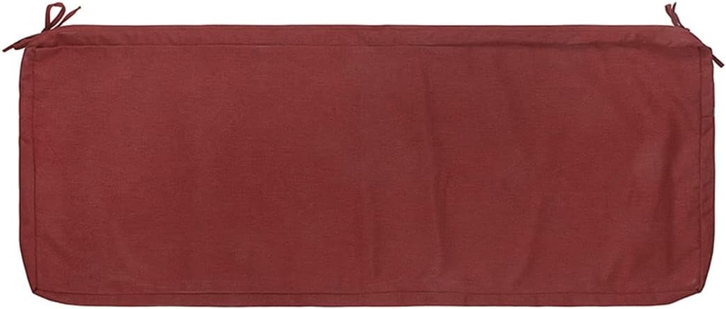 Fundas de cojín para bancosofá de exterior de 54 x 18 x 3 pulgadas para muebles de patio, fundas de cojín de repuesto para sillas de asiento, sofá,