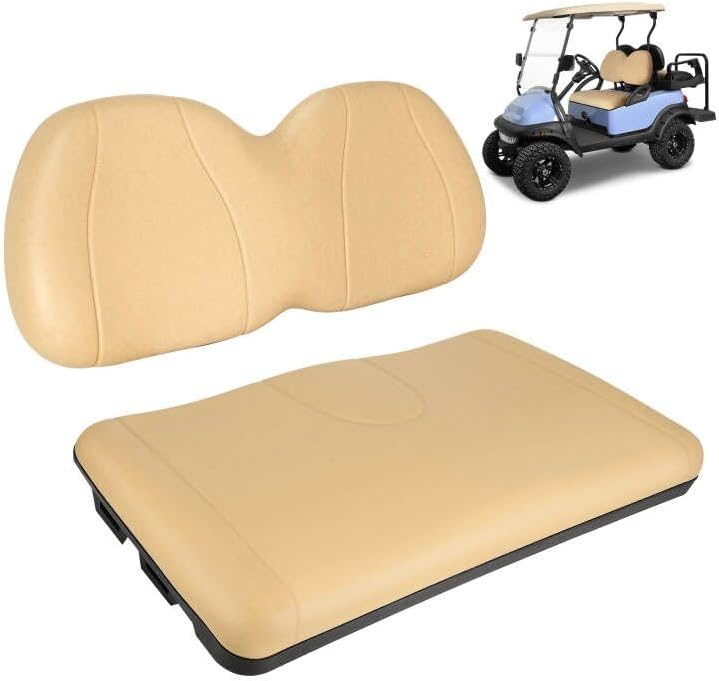 Cojín y respaldo para carrito de golf para carrito de golf Club Car Precedent (2004-2011) Esponja de primera calidad, cómoda y suave