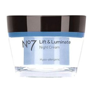 No7 Crema de No7 Lift and Luminate Night Cream 1.7 fl oz Tub No7 Crema de No7 Lift and Luminate Night Cream 1.7 fl oz Tub