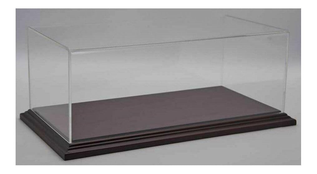 1005 Hobby Collect kit Case Aichi 118 Surface Model Display Case Mahogany Wood Base 10057