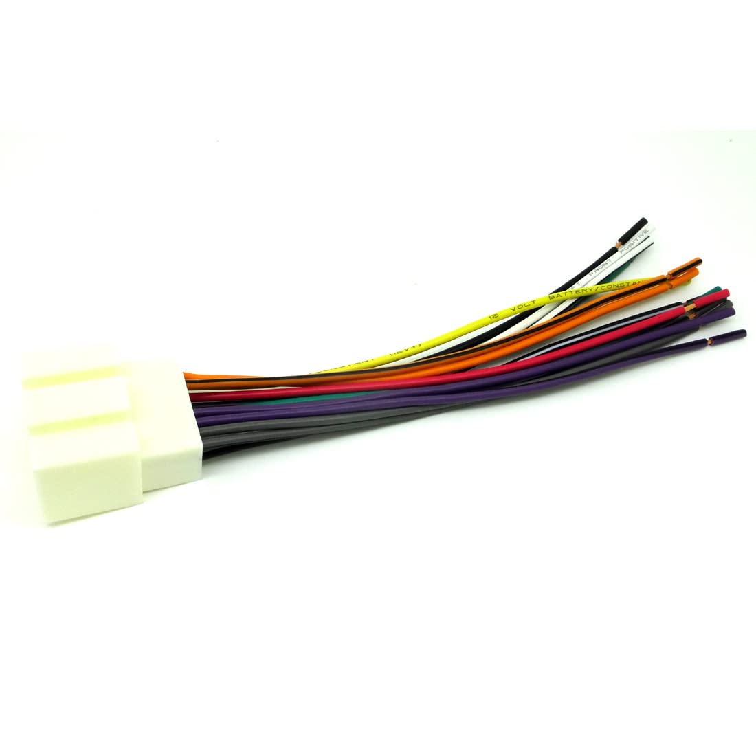 AMSAMOTION Conector de arnés de cableado de radio de coche, enchufe de cable estéreo Instalar receptor de reproductor de CD de repuesto para Ford