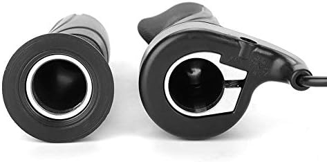 1 par 0.886 in universal E Bike Twist acelerador control de velocidad apretones con cable para bicicleta eléctrica