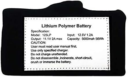 Batería de repuesto de polímero de litio de 12 V, chaleco calefactable de 12 V, compatible con chaquetas de calefacción Milwaukee PROSmart Dewalt