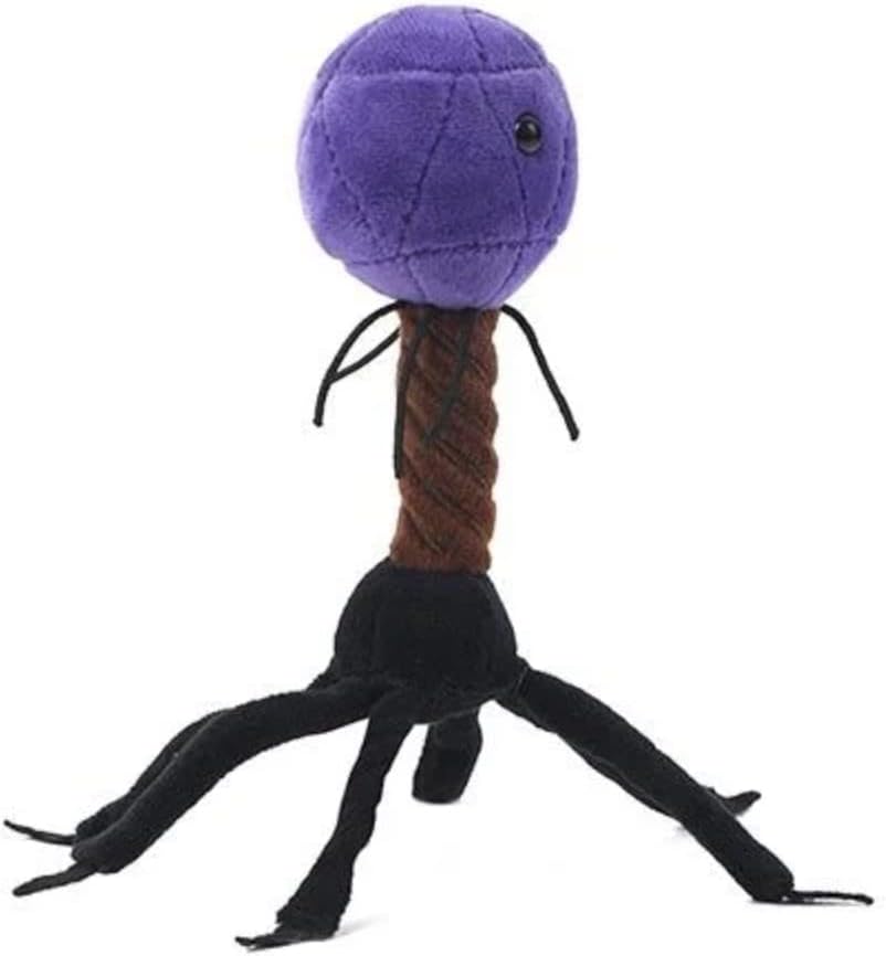 Giant Microbes Juguete de peluche T4 (T4-Bacteriófago)
