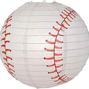 PaperLanternStore.com Linterna de papel de béisbol PaperLanternStore.com Linterna de papel de béisbol