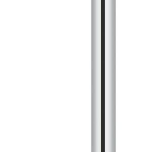 Aolemi Grifo de bañera independiente cromado pulido para baño, relleno de bañera de pie de una sola palanca, grifo mezclador de latón de una sola Aolemi Grifo de bañera independiente cromado pulido para baño, relleno de bañera de pie de una sola palanca, grifo mezclador de latón de una sola