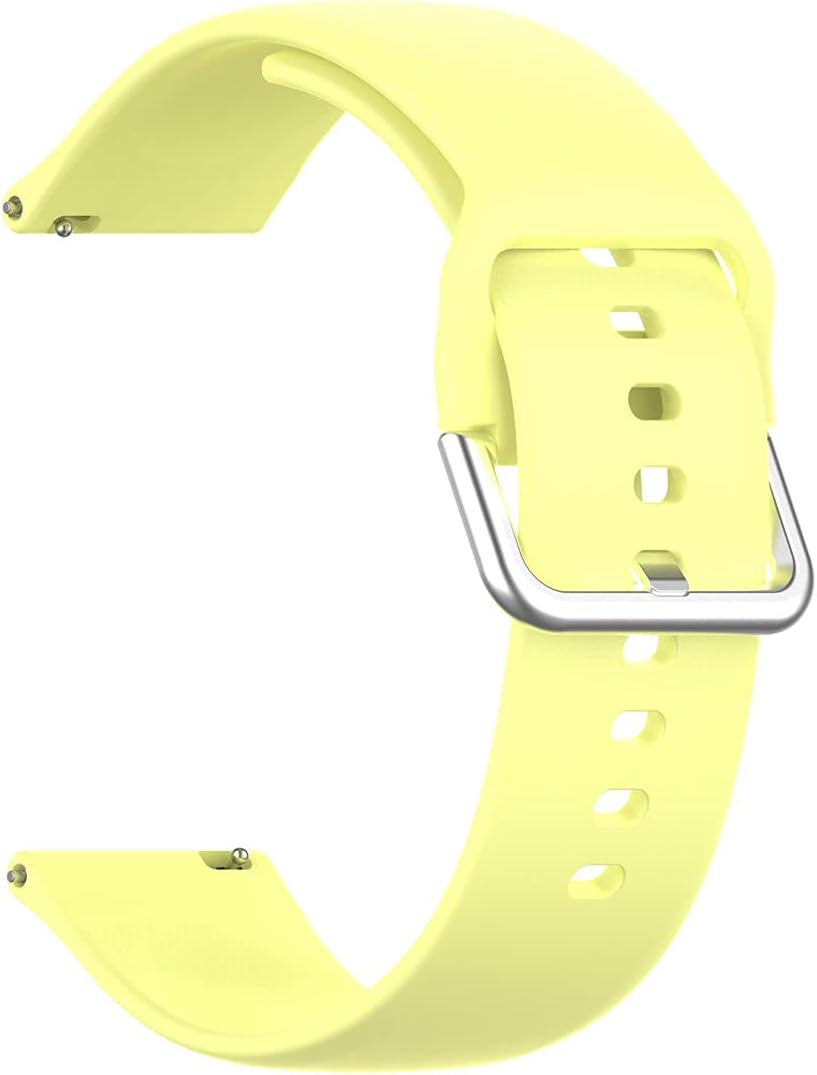 ECSEM – Correa de reloj inteligente compatible con Popglory P22, correa de repuesto ajustable de silicona transpirable, correa deportiva para