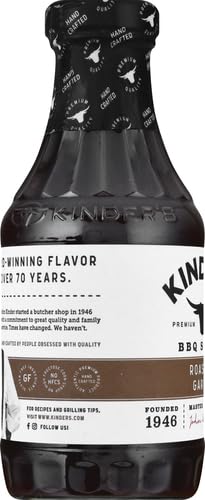 Kinder Sauce Barbacoa Ajo oxidado, 20.5 oz