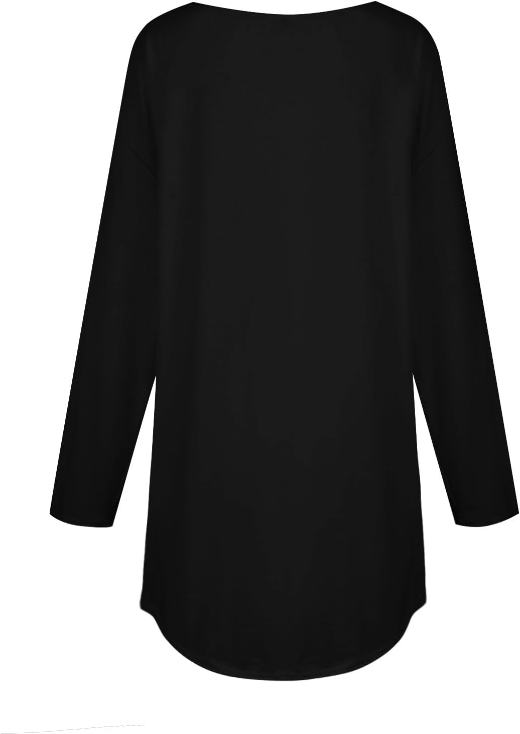 Blusas para mujer, de negocios, casual, de manga larga, cuello redondo, camisetas gráficas de gran tamaño, camisetas de otoño 2023, túnica de moda
