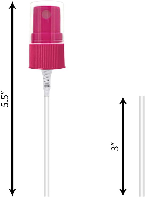 Tapas de spray de aceite esencial para botellas de 5, 10, 15 a 3.4 fl oz. Reduzca, reutiliza y recicla tus recipientes y botellas de EO vacíos con
