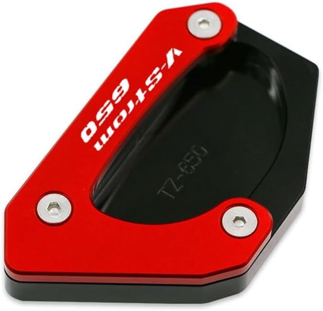 Almohadilla de soporte lateral de motocicleta para Suzuki V-Strom 650XT VSTROM Dl 650 DL650 V STROM650 2004-2023 Accesorio de motocicleta Soporte