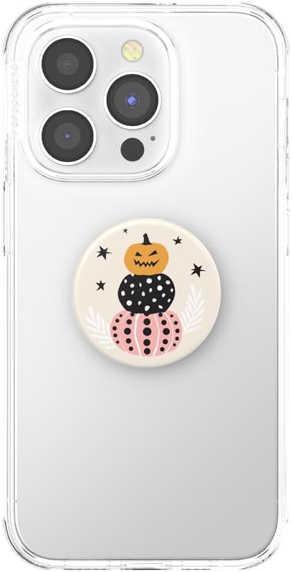 POPSOCKETS Agarre para teléfono con soporte expansible – Pumpkin Stack