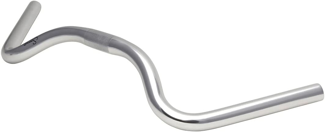 Soma Fabrications Sparrow Bar – Manillar para bicicleta urbana – Manillar de bicicleta casual – Piezas de bicicleta (acabado plateado)