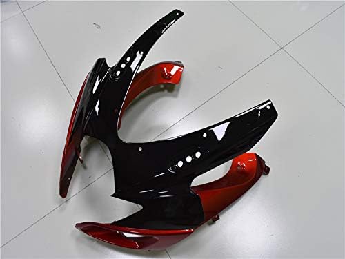 Carenado naranja rojo apto para Suzuki 2006 2007 GSXR 600750 Molde de inyección ABS Carrocería nuevo mercado de accesorios Kit de carrocería