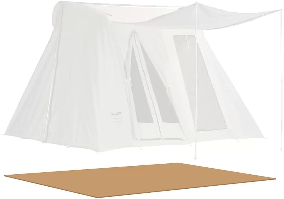 Springbar Lona de suelo resistente de 10 x 10 pies  Compatible con Highline 6 o Classic Jack 100 Springbar Tent  Lona duradera multiusos para