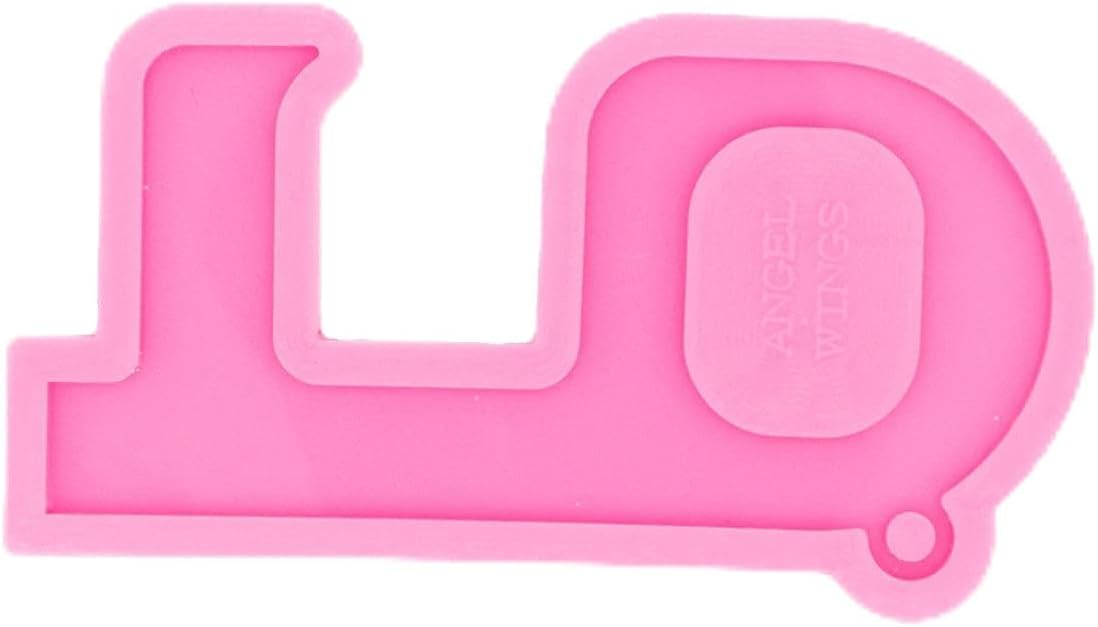 Moldes de silicona de resina epoxi con agujero, estilo llave, joyería colgante, moldes para hacer manualidades, manualidades, moldes de fundición
