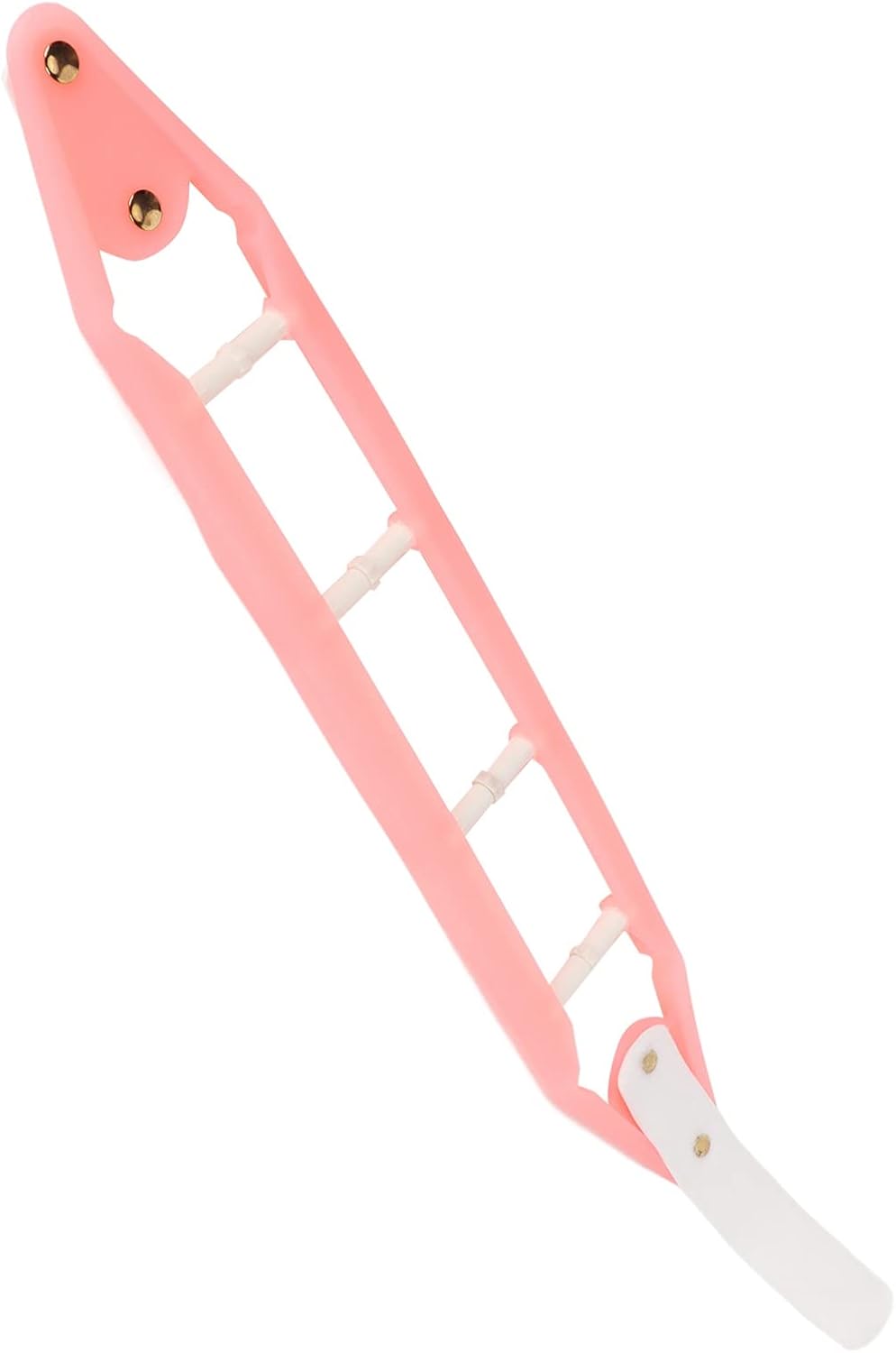 Soporte de cuello de silicona ajustable para evitar la tracción de la columna cervical del arco, corrector relajante, arco cervical (rosa)