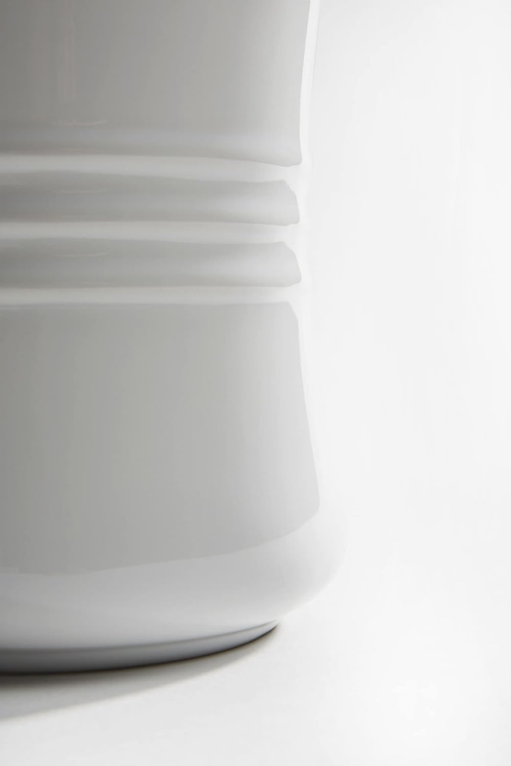 Le Creuset Stoneware – Vasija para utensilios, 2 12 cuartos de galón, Blanco