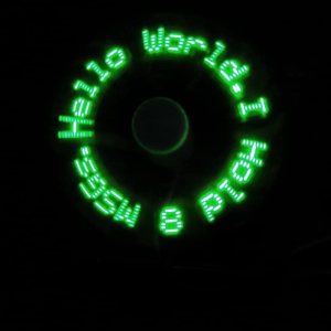 PowerTRC Ventilador de mensaje programable LED con dibujo personalizado – alimentado por USB (LED verde) PowerTRC Ventilador de mensaje programable LED con dibujo personalizado – alimentado por USB (LED verde)