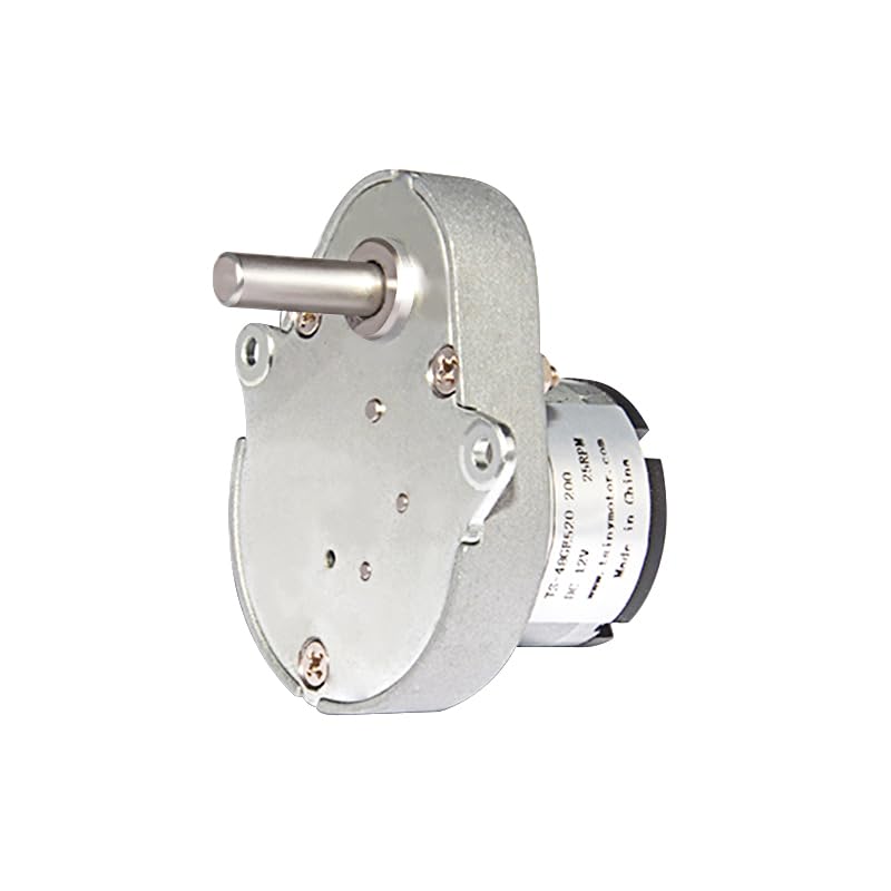 Miniatura en forma de pera 12V Dc Drive Gear Motor 25 RPM Gearbox DIY Toy Robot Modelo