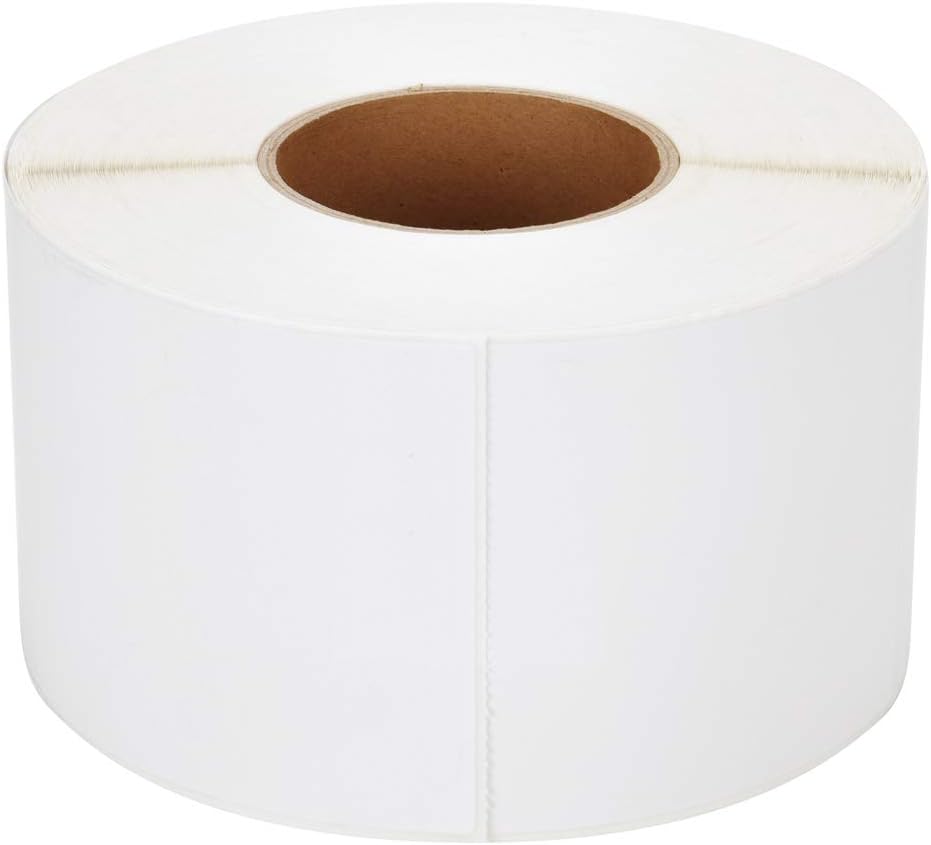 4 rollos, 4000 etiquetas Etiquetas térmicas directas de 4 x 6 pulgadas, núcleo de 3 pulgadas, perforaciones entre etiquetas, compatibles con