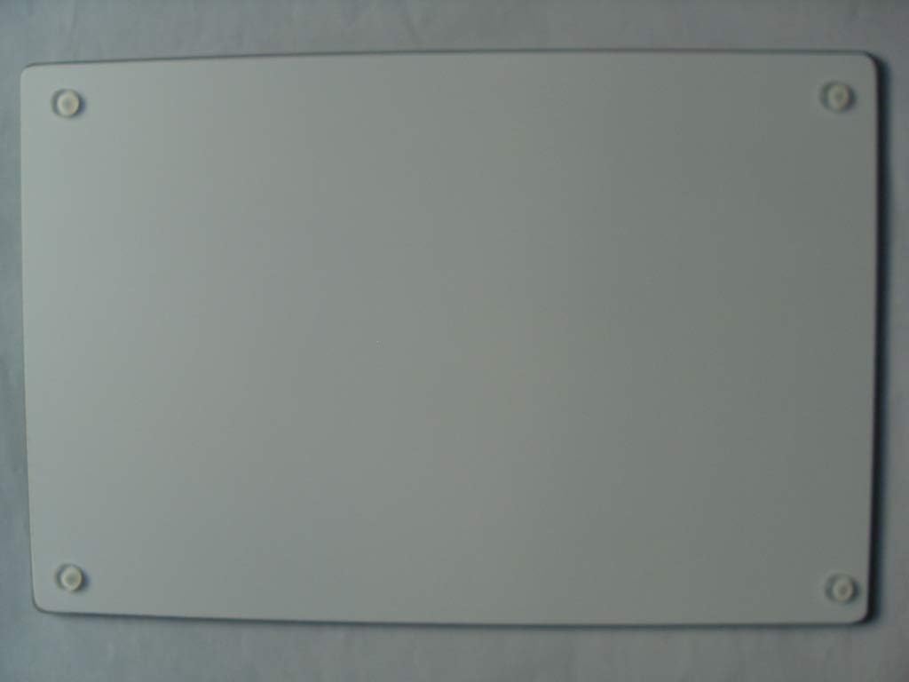 Tabla de cortar de vidrio templado 12 X 8 orquídea cocina arte superficie ahorrador