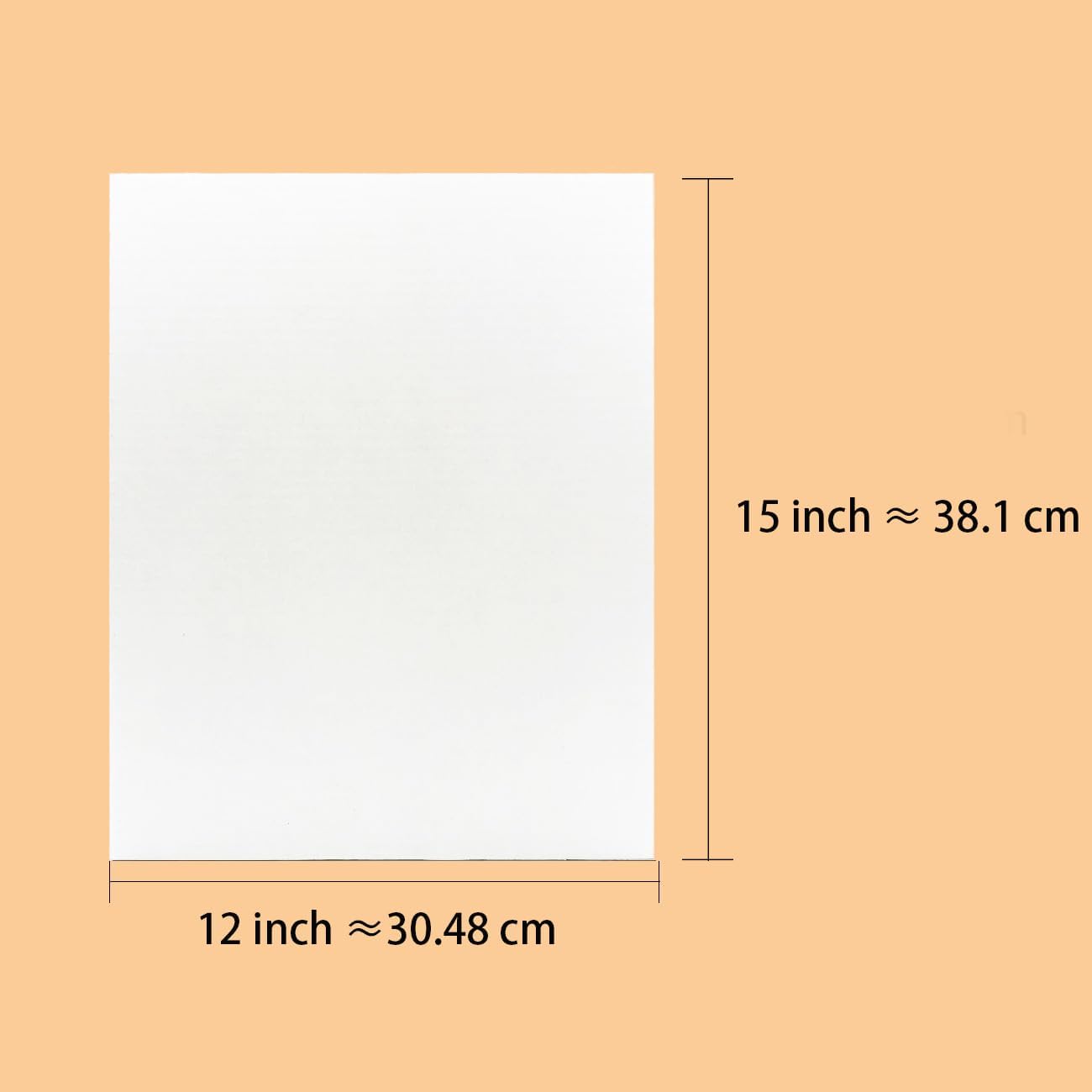 Hojas de cartón corrugado de 12 x 15 pulgadas, almohadillas de capa plana, separadores rectangulares blancos, tableros de tarjetas planas a granel