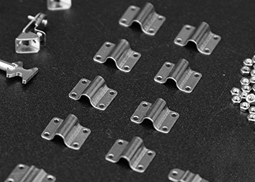 Lesu 114 Rc modelo metal camión compartimiento cerradura de puerta para DIY Tmy Scan 1850