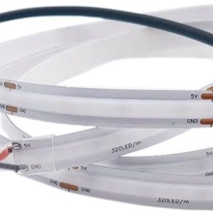 Tira de luces LED COB de 3.28 pies, 3.3 ft, 320 LED, alimentada por USB, tira de luz de alta densidad de alta densidad, cinta autoadhesiva para Tira de luces LED COB de 3.28 pies, 3.3 ft, 320 LED, alimentada por USB, tira de luz de alta densidad de alta densidad, cinta autoadhesiva para