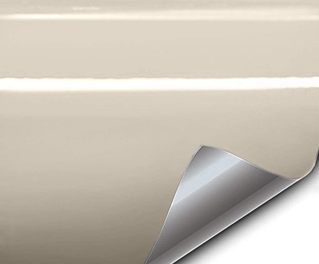 VViViD + Rollo de vinilo beige brillante Rally (1 x 5 pies)