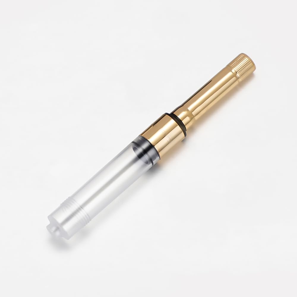 Jinhao 9019 – Pluma estilográfica #8 de punta fina, color rojo transparente con clip dorado, bolígrafo de escritura de resina de gran tamaño con