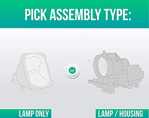 Philips – Lámpara de proyector UHP ELPLP64 para Epson PowerLite D6155W  D6250W  1850W  1880  935W VS350W  VS410 WXGA 3LCD proyector V13H010L64