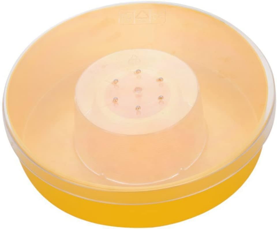 Toddmomy Alimentador de agua de abeja, comedero de abeja, colmena de abejas, alimentador de abeja, plato de alimentos para abejas, alimentador
