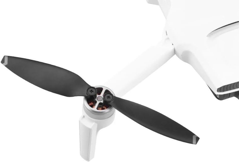 Low Noise Propeller for FIMI X8 Mini Drone Spare Parts Light Weight Prop Folding Blade Wing CWCCW V2Accessory (Color  White Edge)