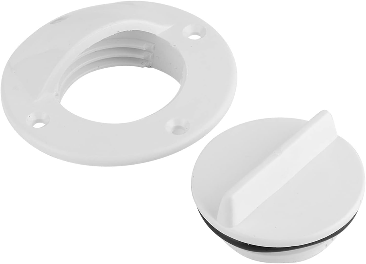 Válvula de drenaje universal de popa Tapón de tapón de barco Accesorios para marinos, drenaje de nailon duradero
