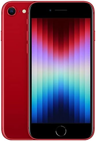Apple iPhone SE de 3 generación, 64GB, rojo – GSM Carriers (renovado)