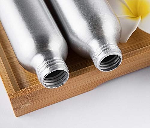 3 botellas de aluminio de niebla fina con pulverizador de bomba negra, recipientes de atomizador de muestra vacía para aceites esenciales, perfume,
