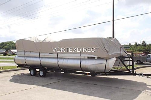 VORTEX Direct Boat – Funda para barcos pontón y tracker, modelos BASS Buggy 18 Party Barge 18 BASS Buggy 18 DLX Party Barge 18 DLX Party Barge 190