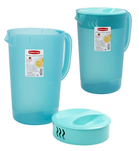 Rubbermaid Jarra de edición limitada apta para lavavajillas, 1 unidad (paquete de 1), color azul