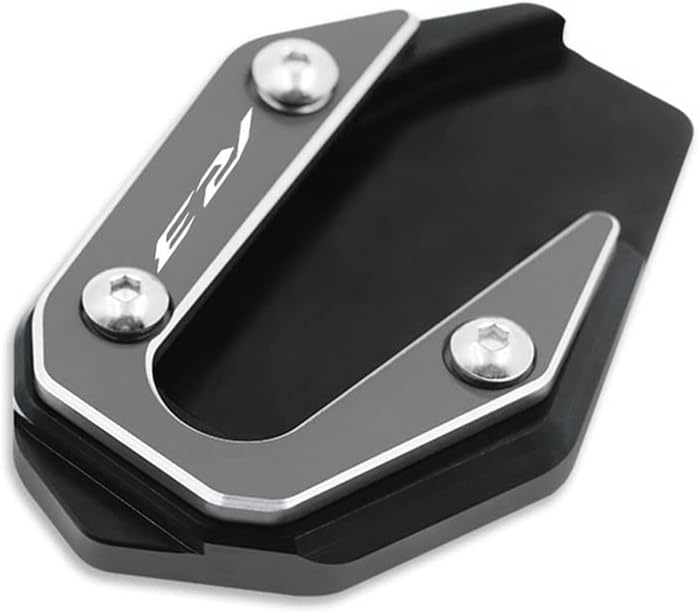 motorcycle side stand pad For Y&AMAHA MT-03 MT 03 MT03 MT-25 R3 R25 2017-2023 Motorcycle CNC Kickstand Foot Side Stand Extension Pad Support Plate