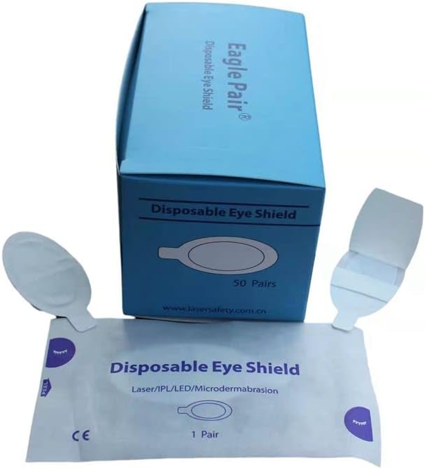 Disposable Beauty Laser Eye Shields IPLLEDMicrodermabrasion Guest Eye Protection Shield Pack of 10 pairs