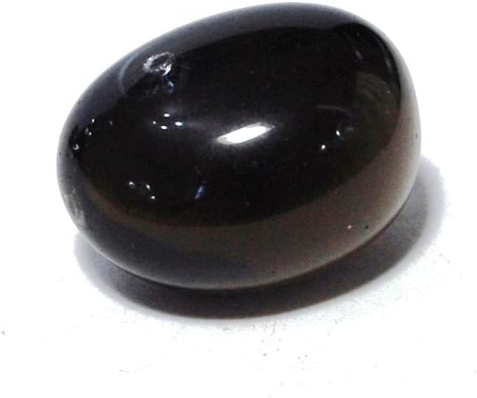 Pachamama Essentials Piedra curativa de obsidiana negra, piedra curativa de cristal, 0.787-0.984 in (10)