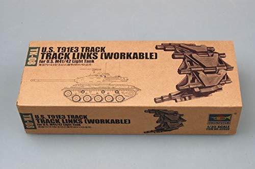 Trumpeter U.S. T91E3 Track para US M4142 Kit de modelo de tanque ligero