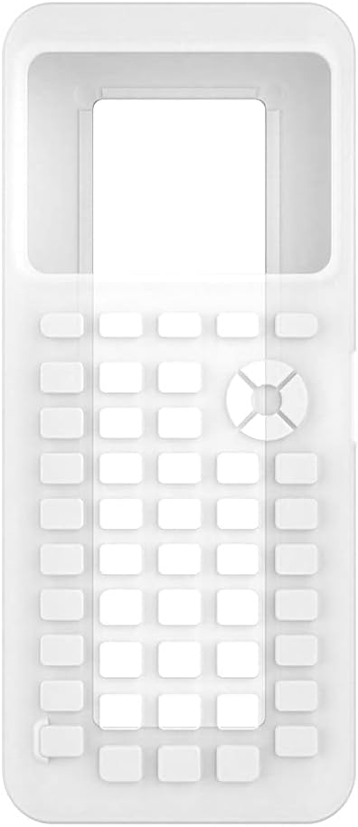 Funda de silicona protectora suave Instrumentos TI-84 Plus CE Calculadora Cubierta completa a prueba de arañazos a prueba de polvo bolso para Texas