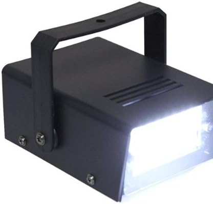 AZ Trading & Import LED19 Mini estroboscópico de velocidad variable LED alimentado, multicolor
