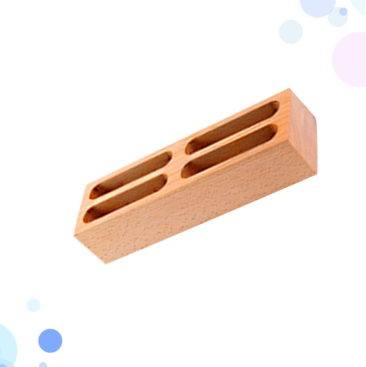 Tarjetero para caja de escritorio, 4 estuches organizadores, mesas de escritorio, soporte de negocios, tarjetas de madera, pantalla de madera,