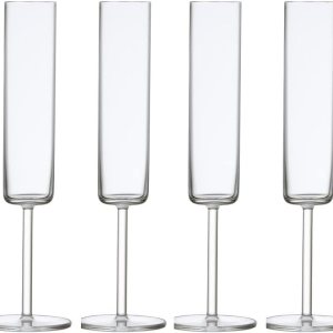 Zwiesel Glas Tritan Modo Collection – Copa de champán para flauta de 5.5 onzas, juego de 4 Zwiesel Glas Tritan Modo Collection – Copa de champán para flauta de 5.5 onzas, juego de 4