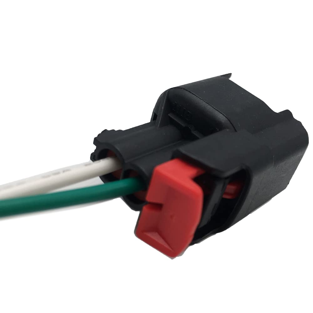 Huayicarbpart – 6 piezas compatibles con Dodge Jeep Wrangler JK TJ inyector de combustible alternador conector ABS cableado reparación arnés enchufe