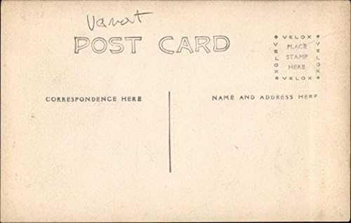 View of Lake and Houses Vermont VT Original Antique Postcard